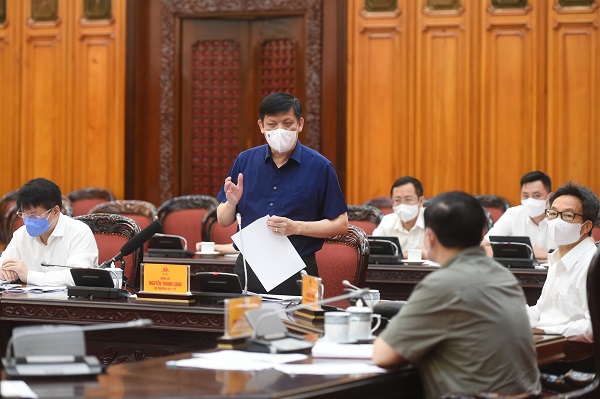 Bộ trưởng Bộ Y tế Nguyễn Thanh Long. Ảnh VGP